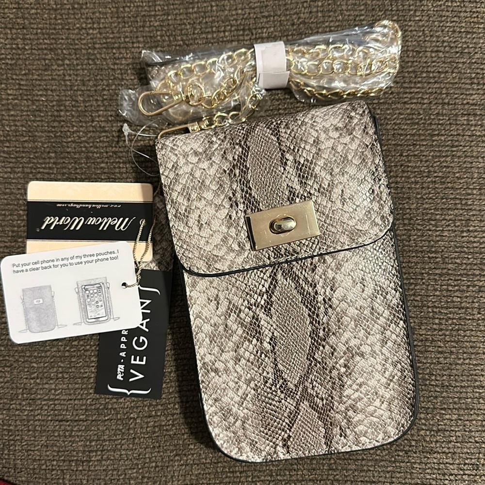 Mellow World Touchscreen Cell Phone Crossbody Bag